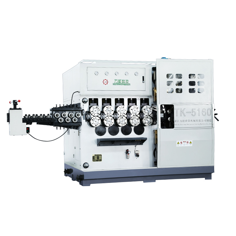 TK-5160 5OSIOWA MASZYNA DO ZWIJANIA SPRĘŻYN CNC