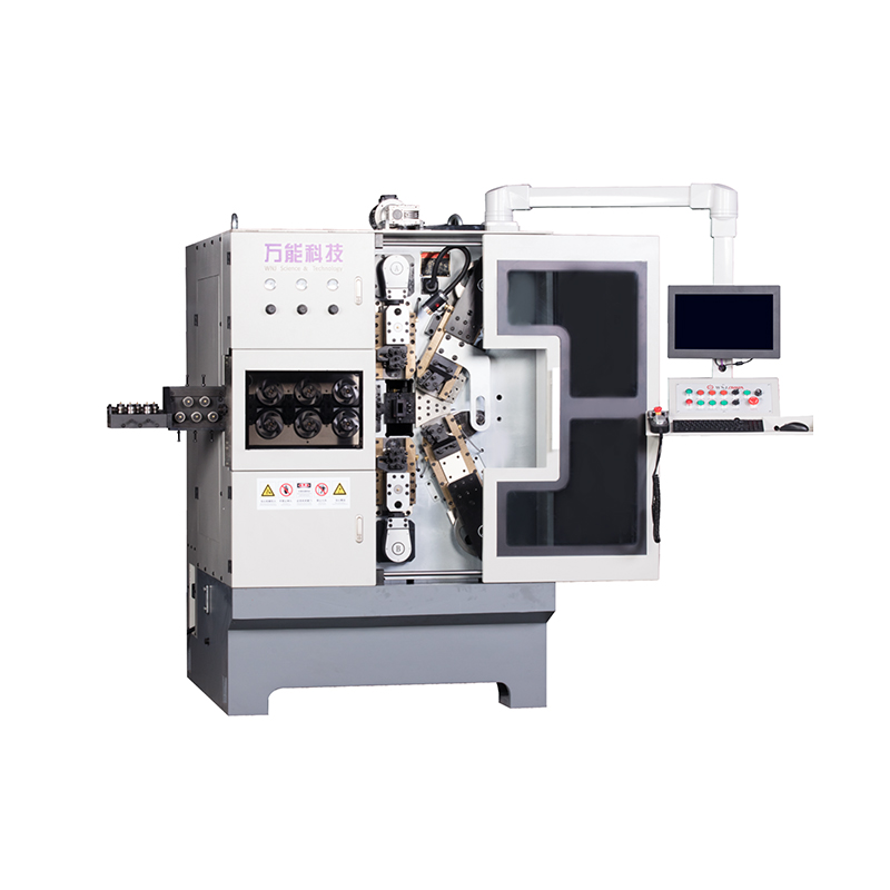 TK890 8OSIOWA MASZYNA DO ZWIJANIA SPRĘŻYN CNC